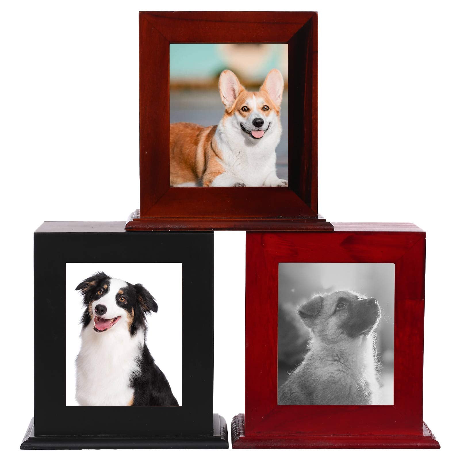BRKURLEG wood keepsake urn durable material for lasting remembrance