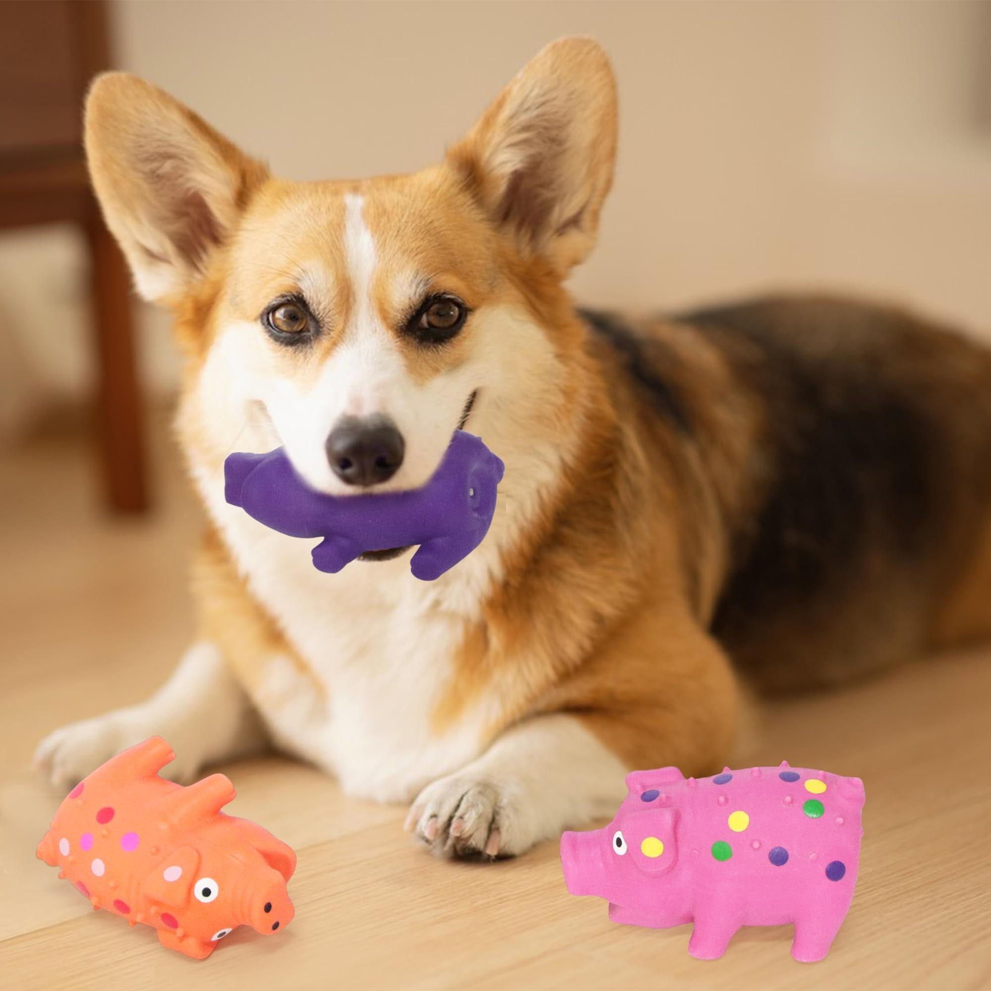 BRMDT pig toy ideal for indoor and outdoor play sessions.