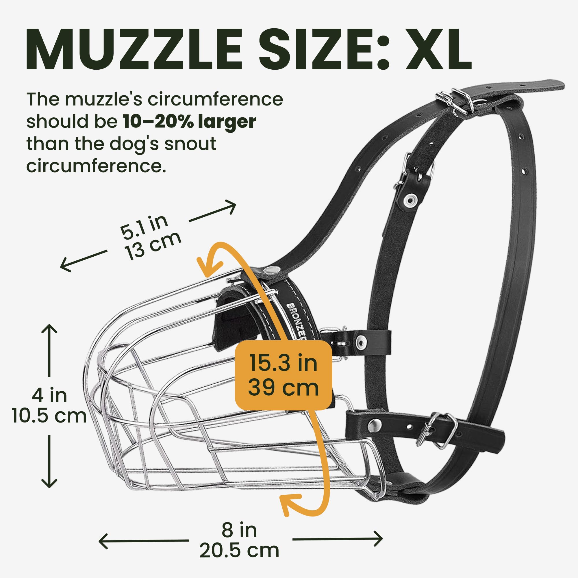 BronzeDog metal basket design with ample ventilation