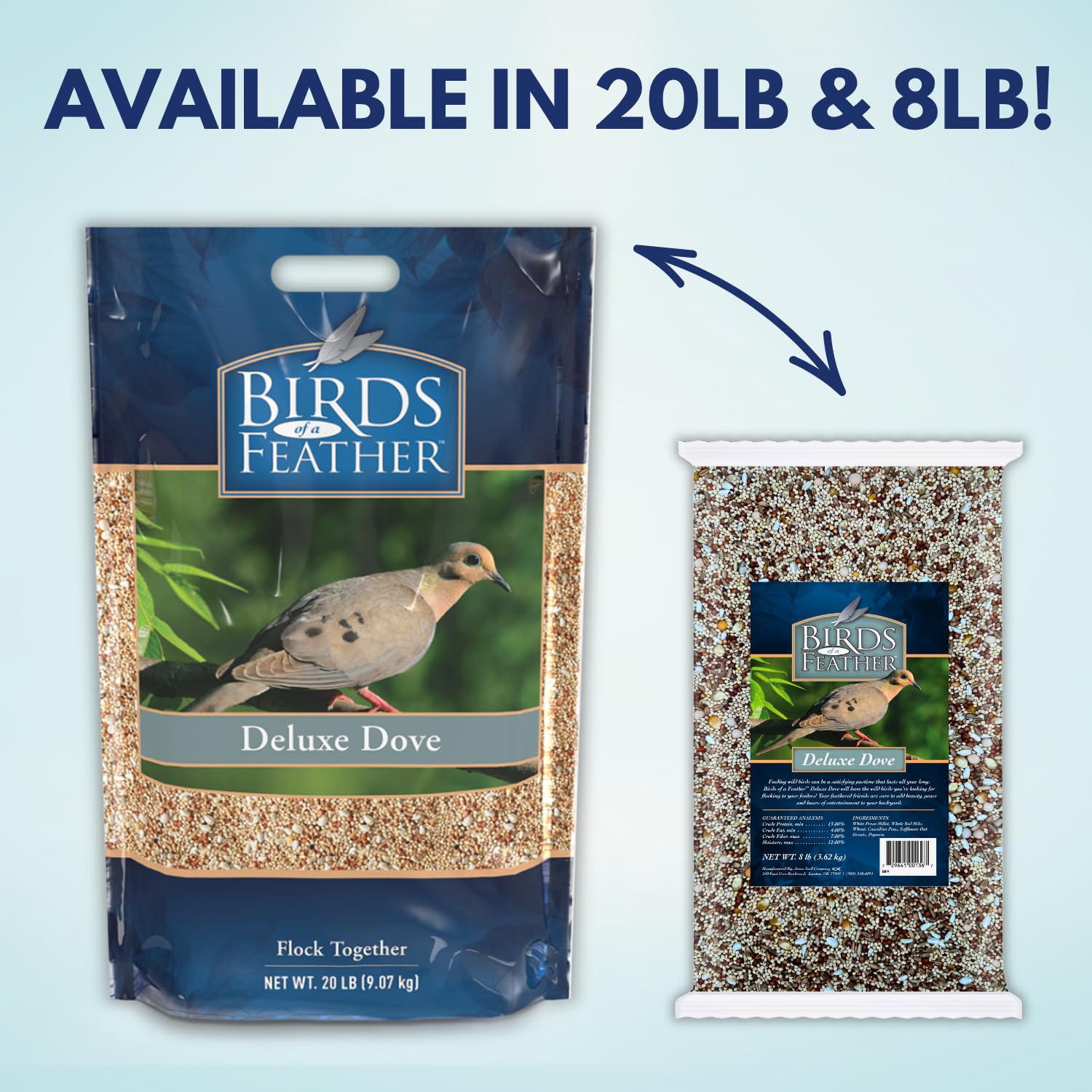 Brooks Brand USA-made seed signals quality and local sourcing.