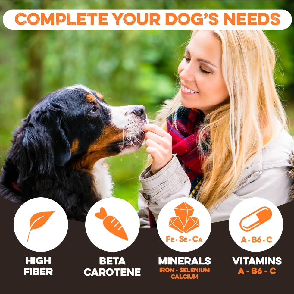 BRUTUS & BARNABY Sweet Potato Fries included in a natural diet component