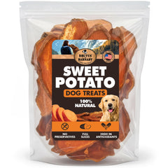BRUTUS & BARNABY sweet potato whole-slice treat for everyday rewards