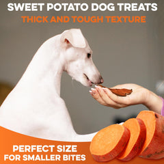 BRUTUS & BARNABY USA-grown sweet potatoes from North Carolina used in every batch.