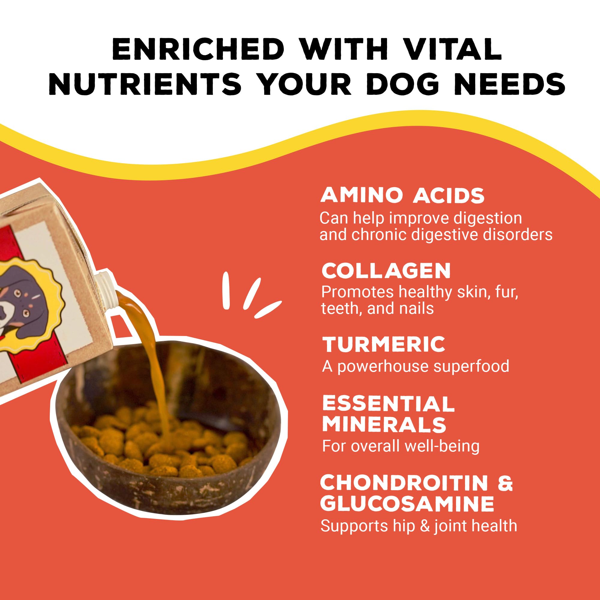 Brutus Bone Broth produced in USA facilities for trusted manufacturing.