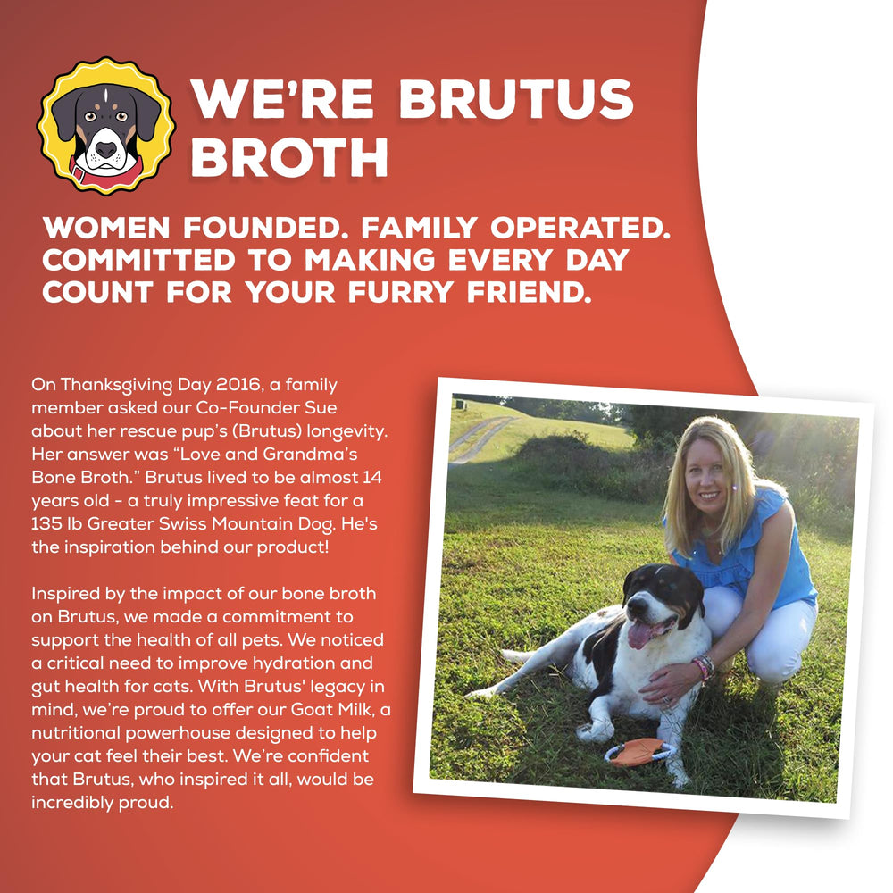 Brutus packaging shown as eco-friendly to support sustainability.