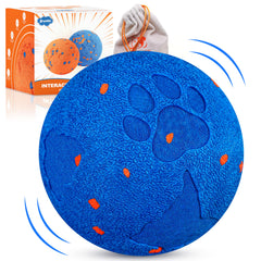 Bryxkla interactive dog ball top shell ensures safe assembly for indoor play.