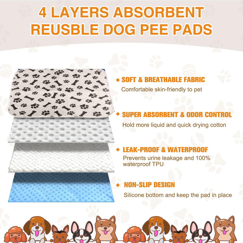 BScintilla pad for dogs and cats guards floors during accidents.