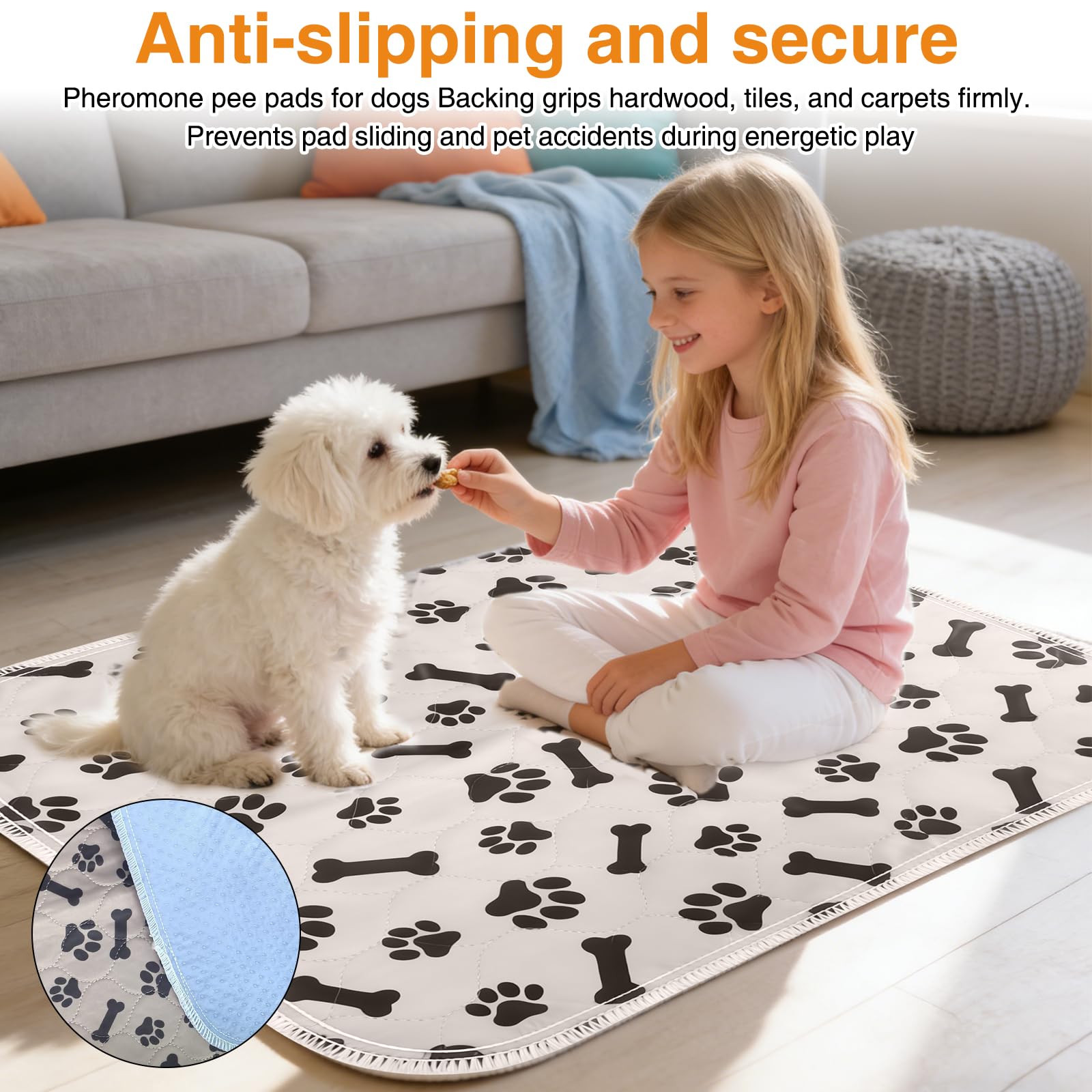 BScintilla reusable pad with leak-proof edges prevents spills in busy homes.