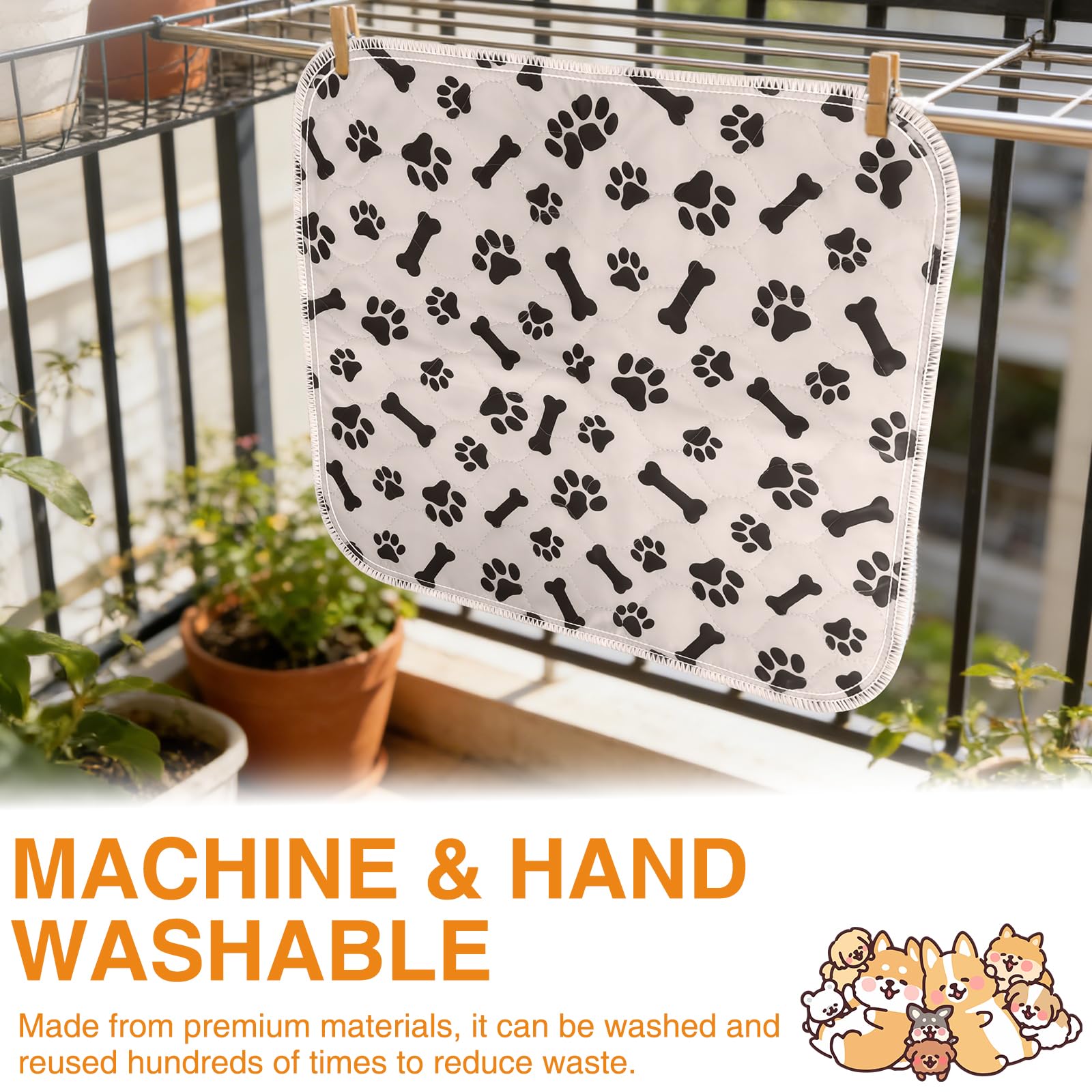 BScintilla tear-resistant material endures playful puppies for longer use.