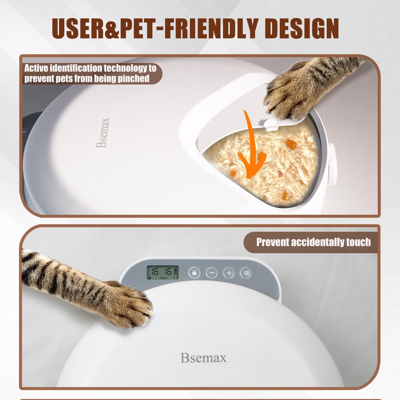Bsemax ice pack feature keeps meals fresh for hours.