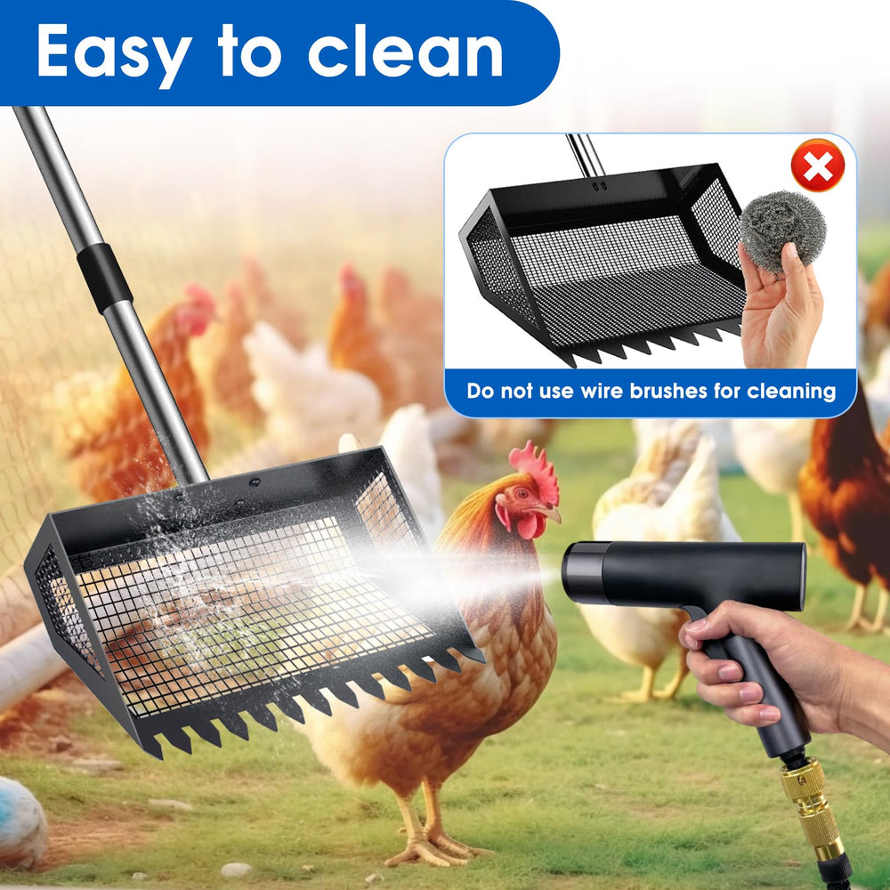 Bsemax beach-ready rake function for sand and small debris