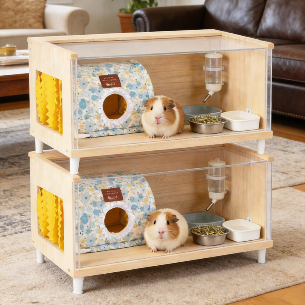 BShasrlim Guinea Pig Hideout Tunnel care and maintenance for durable use