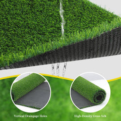 Bsmathom drainage holes grass mat drains liquids quickly
