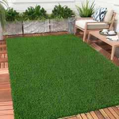 Bsmathom indoor-outdoor grass mat ideal for year-round greenery