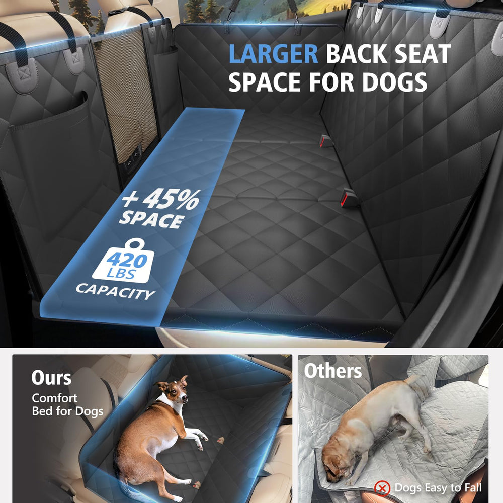 Btefd hard-bottom stability keeps dogs secure during fast turns and braking
