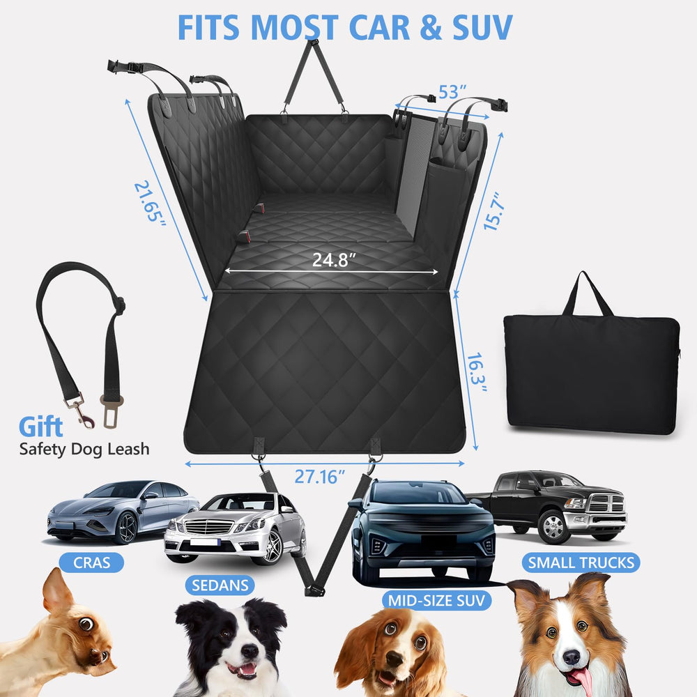 Btefd ventilation window foldable design helps dogs see you
