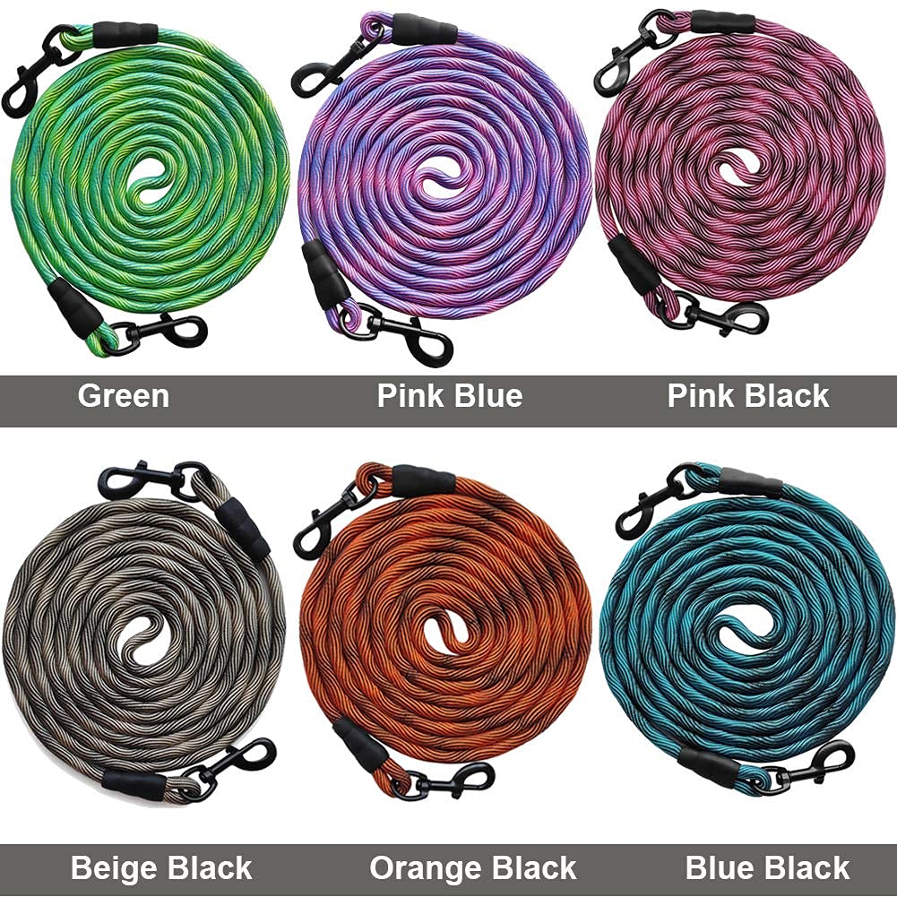BTINESFUL tie-out rope dog tether post for secure outdoor setup