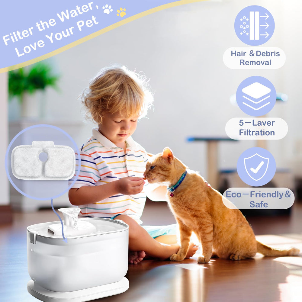 BUAEL durable fountain pump protection helps extend your fountain lifespan.