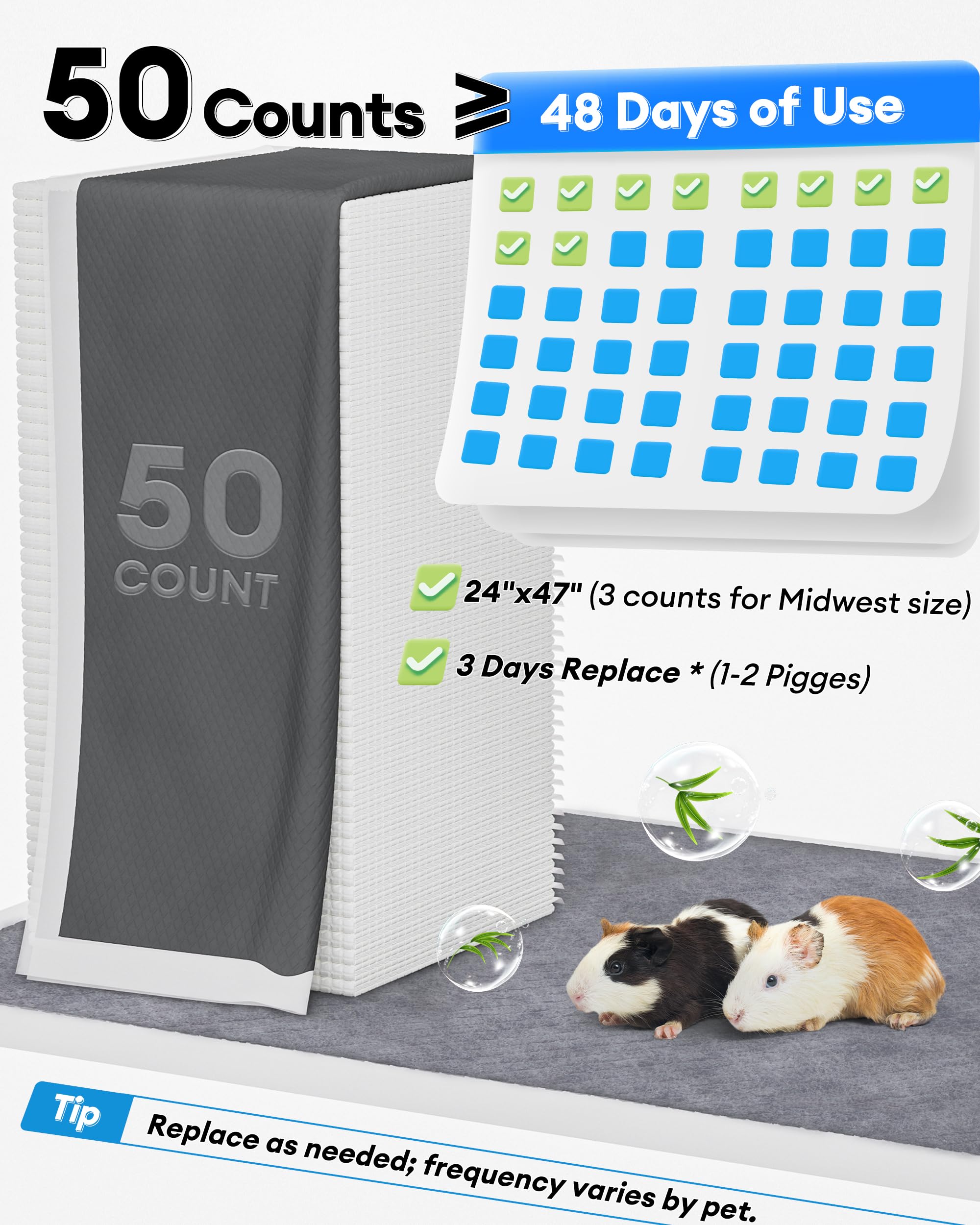 BUCATSTATE quick-dry surface liner makes cleanup easier after a mess.