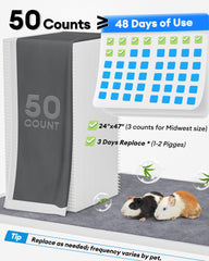 BUCATSTATE quick-dry surface liner makes cleanup easier after a mess.