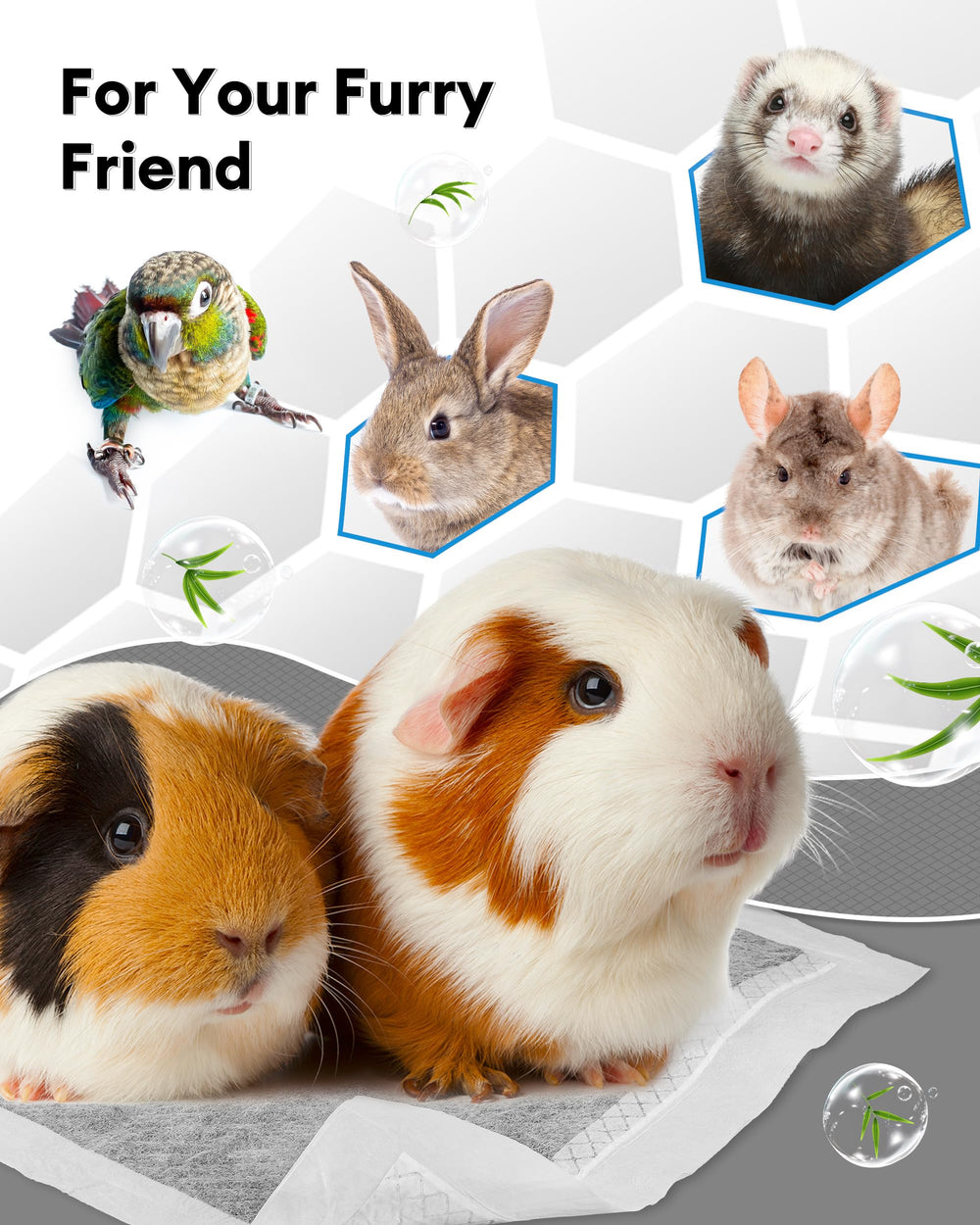 BUCATSTATE versatile use liners suitable for multiple small animals in different setups.