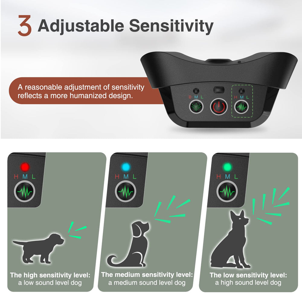 Bubbacare rechargeable battery inside collar for convenient, cable-free use.