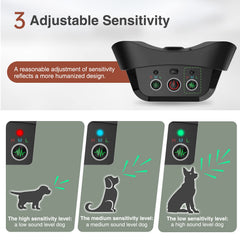 Bubbacare rechargeable battery inside collar for convenient, cable-free use.