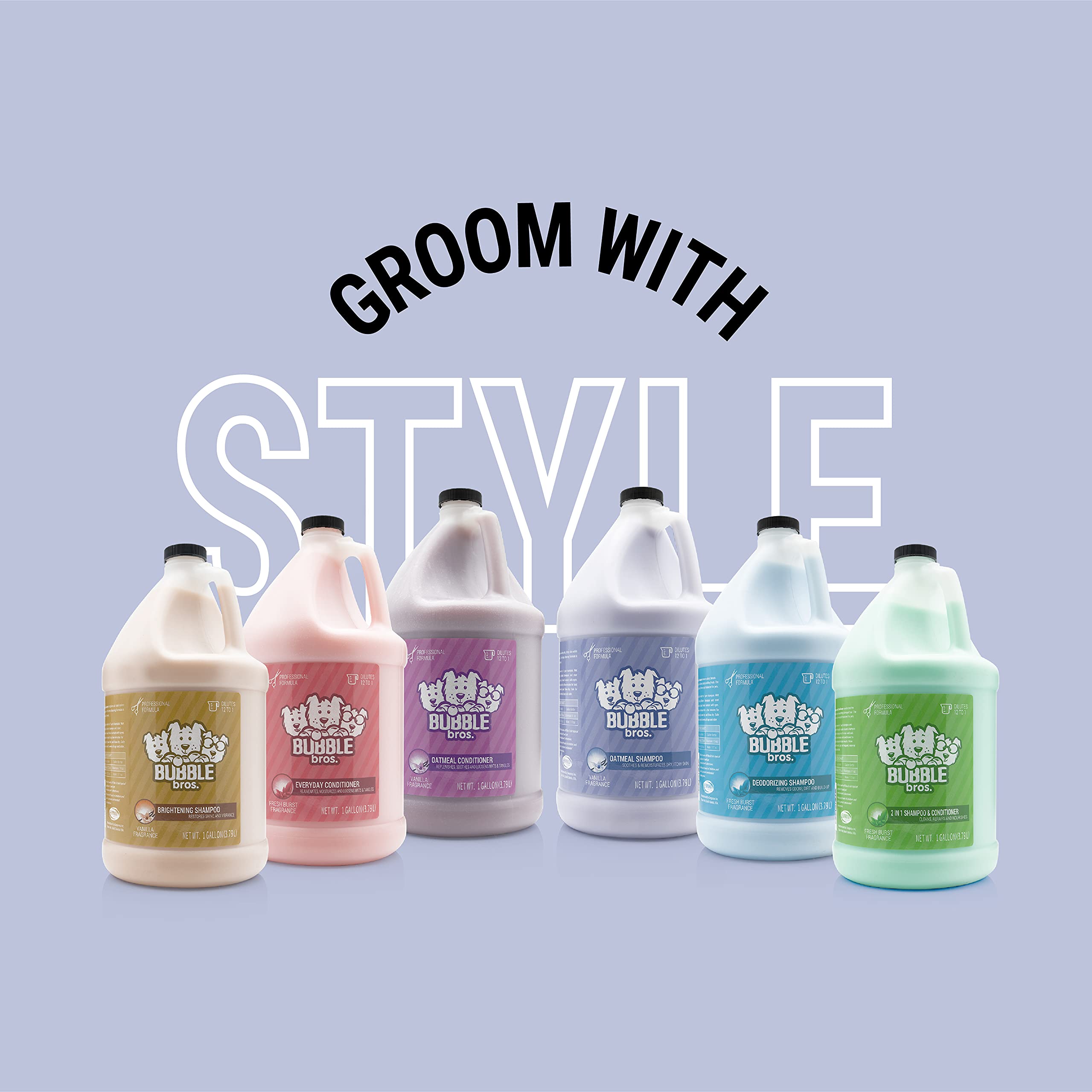 Bubble Bros Everyday Conditioner loosens mats and tangles in grooming session