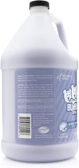 Bubble Bros Oatmeal Dog Shampoo label closeup showing soap-free formula