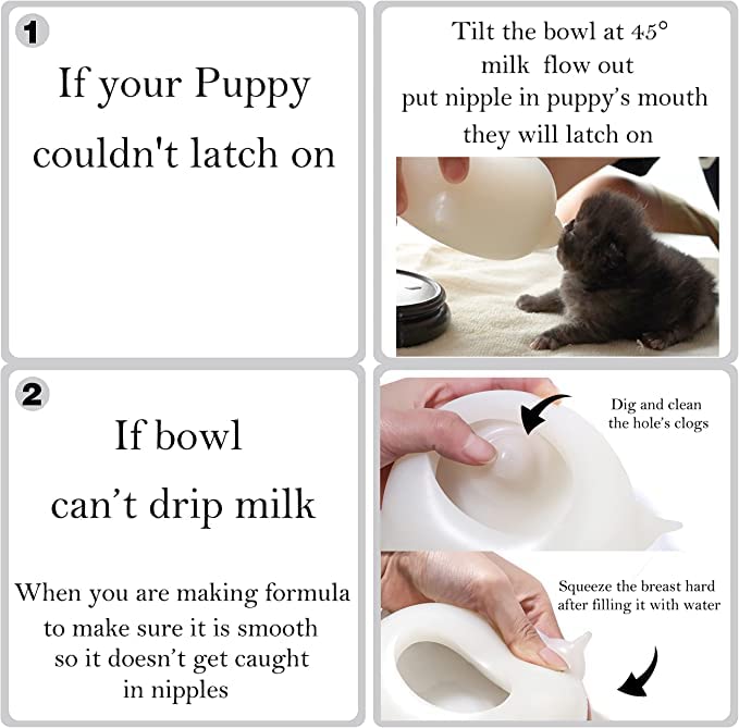 Bubble Milk Bowl can be held like a bottle for hands-on feeding sessions.