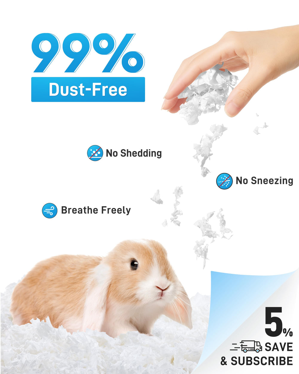 70L BUCATSTATE bedding demonstrates space-saving design for small pet homes.