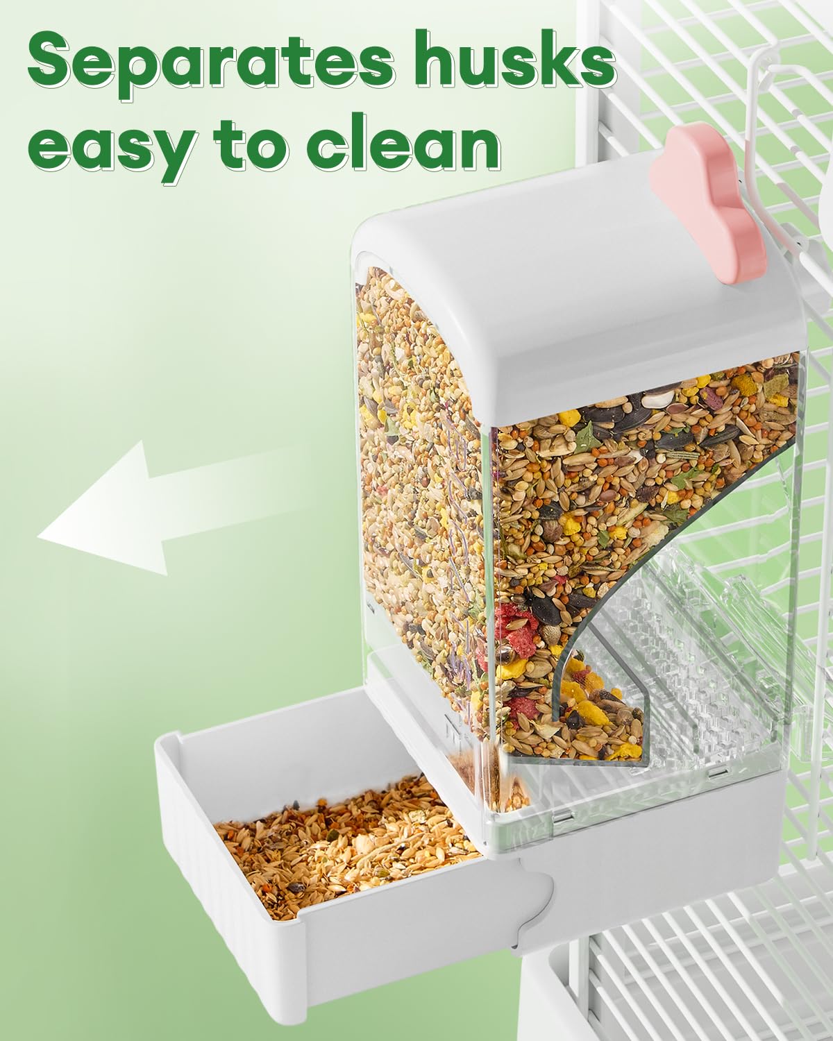 Bucatstate built-in hanging hook enables tool-free setup.