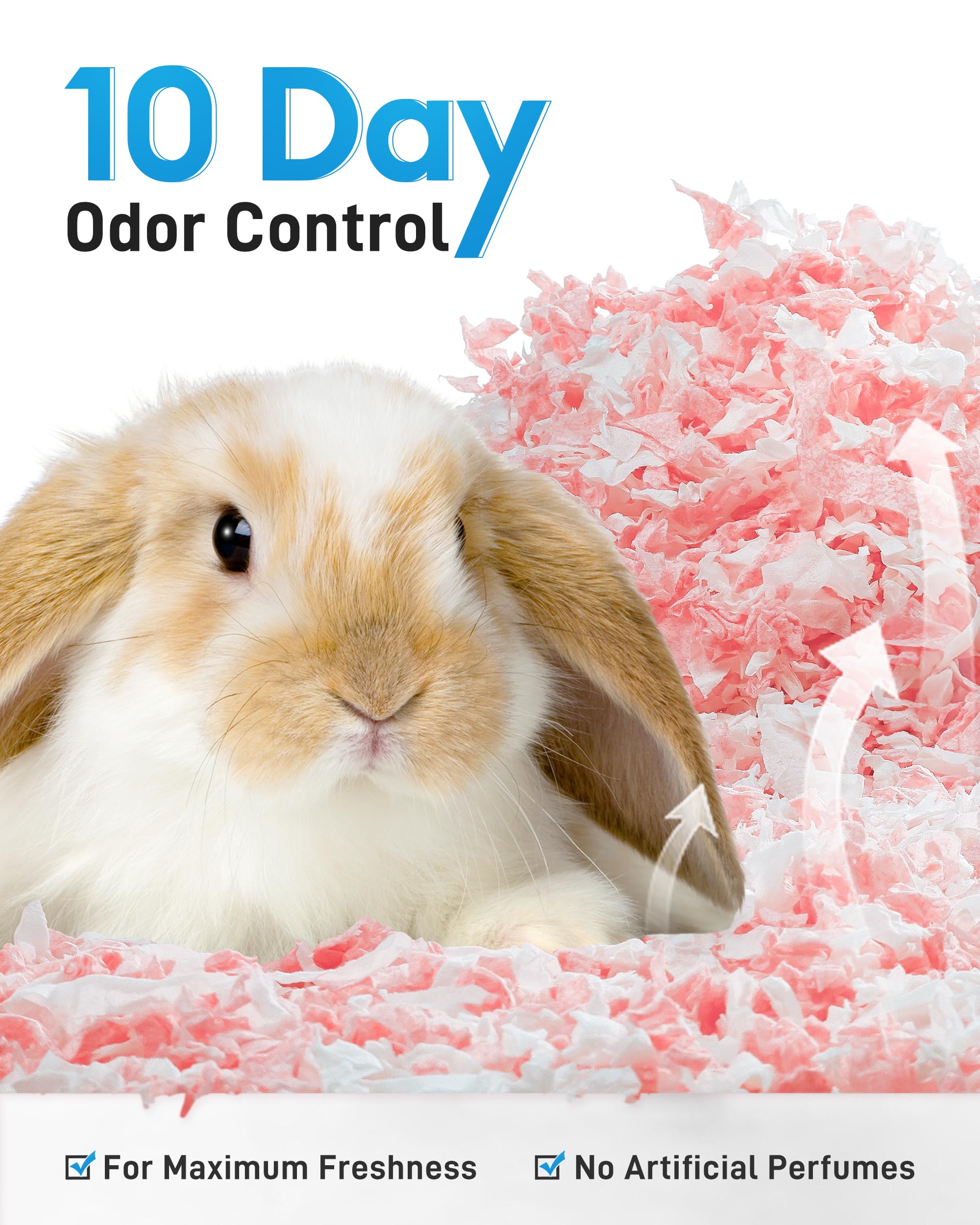 BUCATSTATE no odor additive bedding maintains a gentle fragrance.