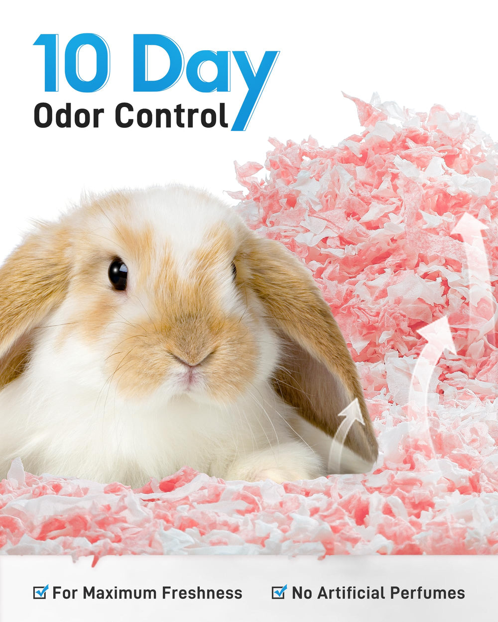 BUCATSTATE no odor additive bedding maintains a gentle fragrance.