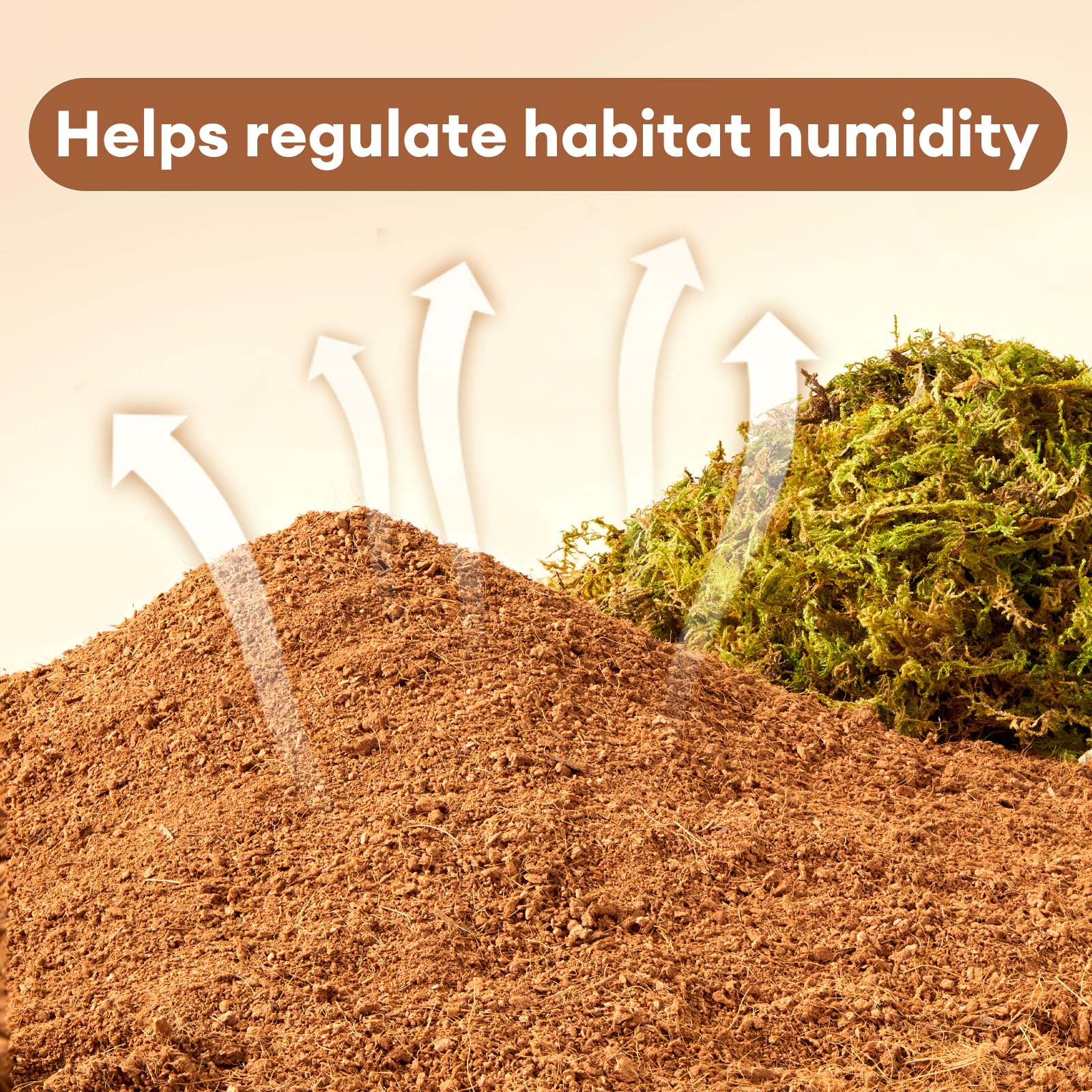BUCATSTATE low-dust substrate keeps cages cleaner and helps breathing easier.