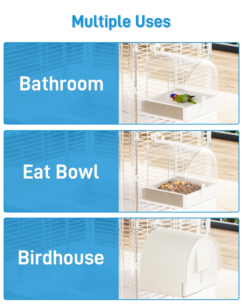 BUCATSTATE pull-out drawer makes cleaning quick and tidy.