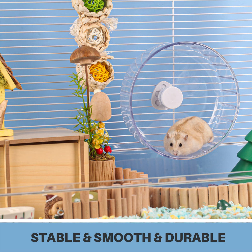 BUCATSTATE durable plastic wheel for daily small pet activity