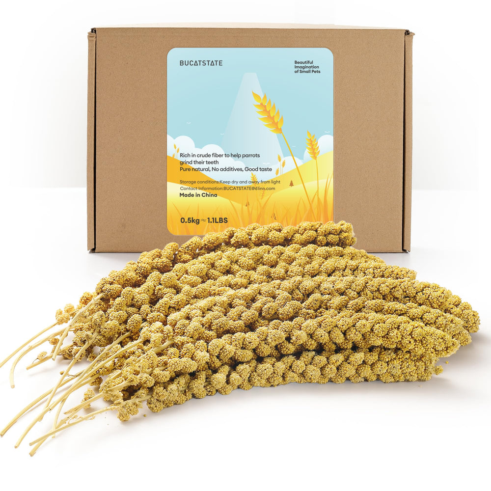BUCATSTATE spray millet packaging with seal for freshness