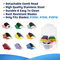 Bucchelli guard teeth reach undercoat for even grooming results