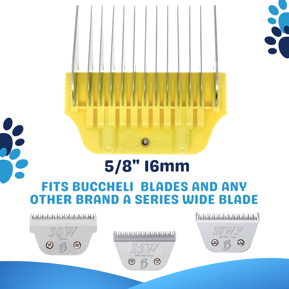 Bucchelli snap-on off design speeds tool changes.