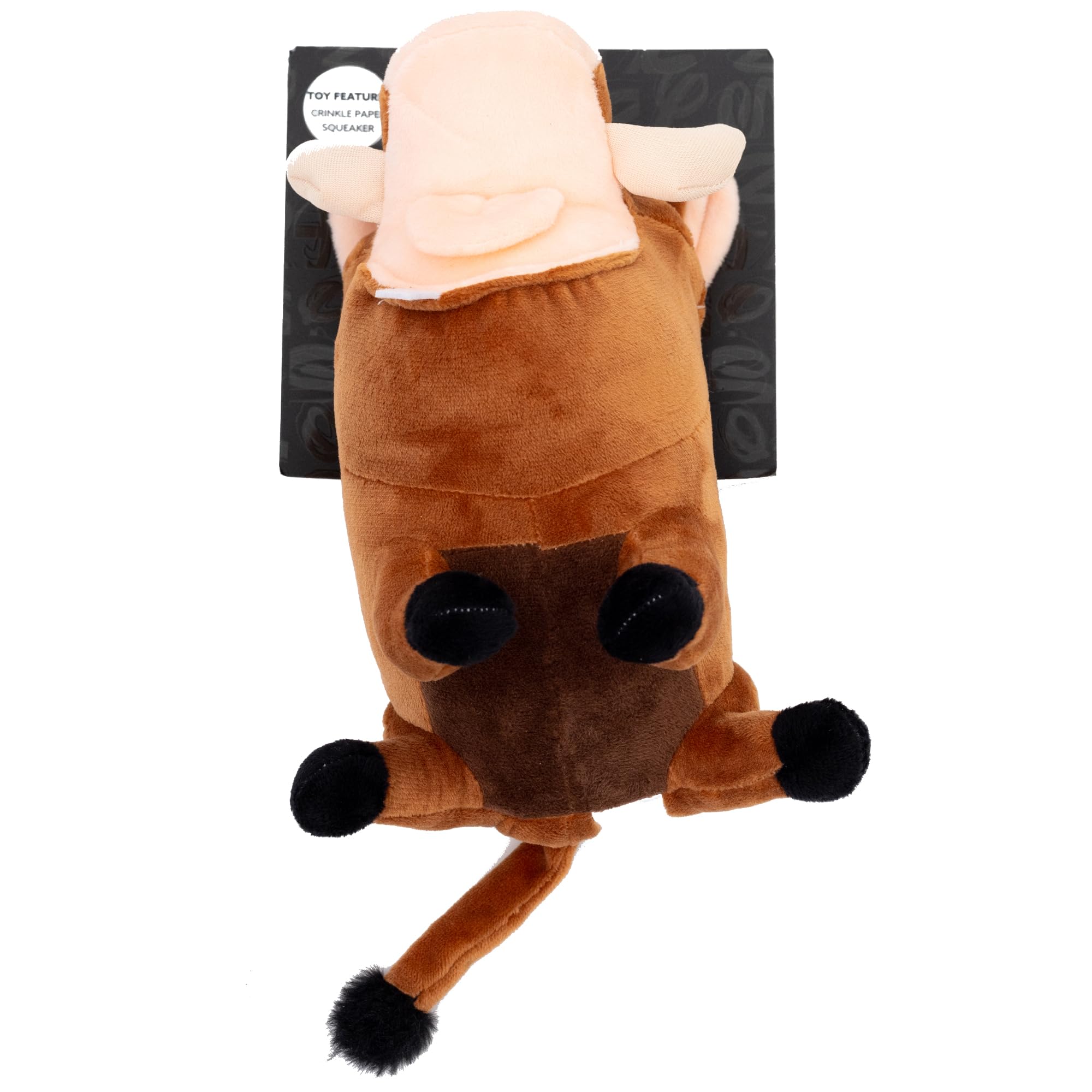 Buckle-Down Disney dog toy Pumbaa squeaker feature promotes active play and bonding