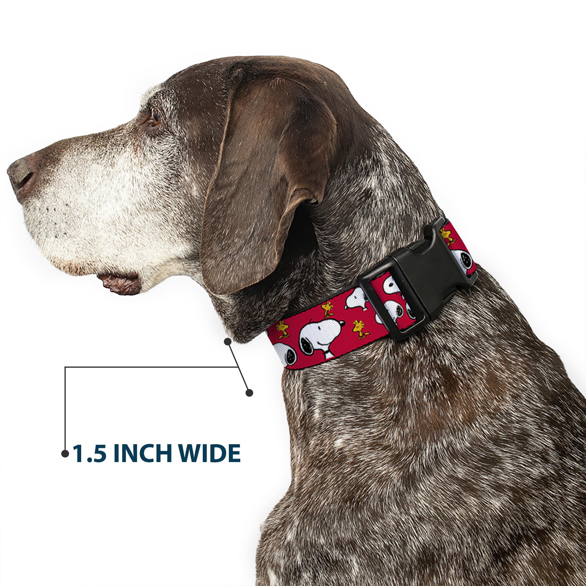 Buckle-Down Peanuts USA-made assembly label emphasizes practical craftsmanship.
