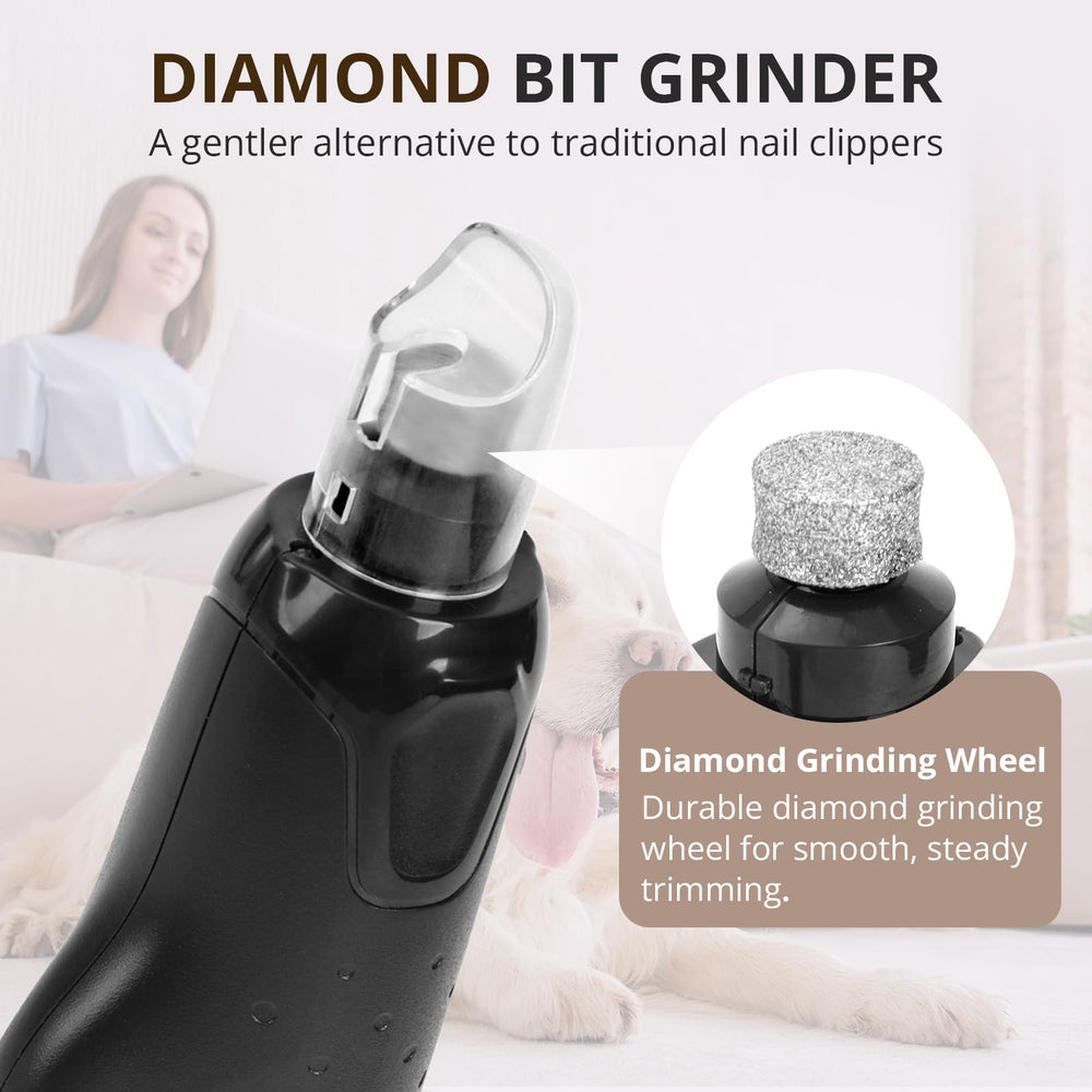 BUCKOLLAR beginner-friendly one-button operation for at-home grooming.