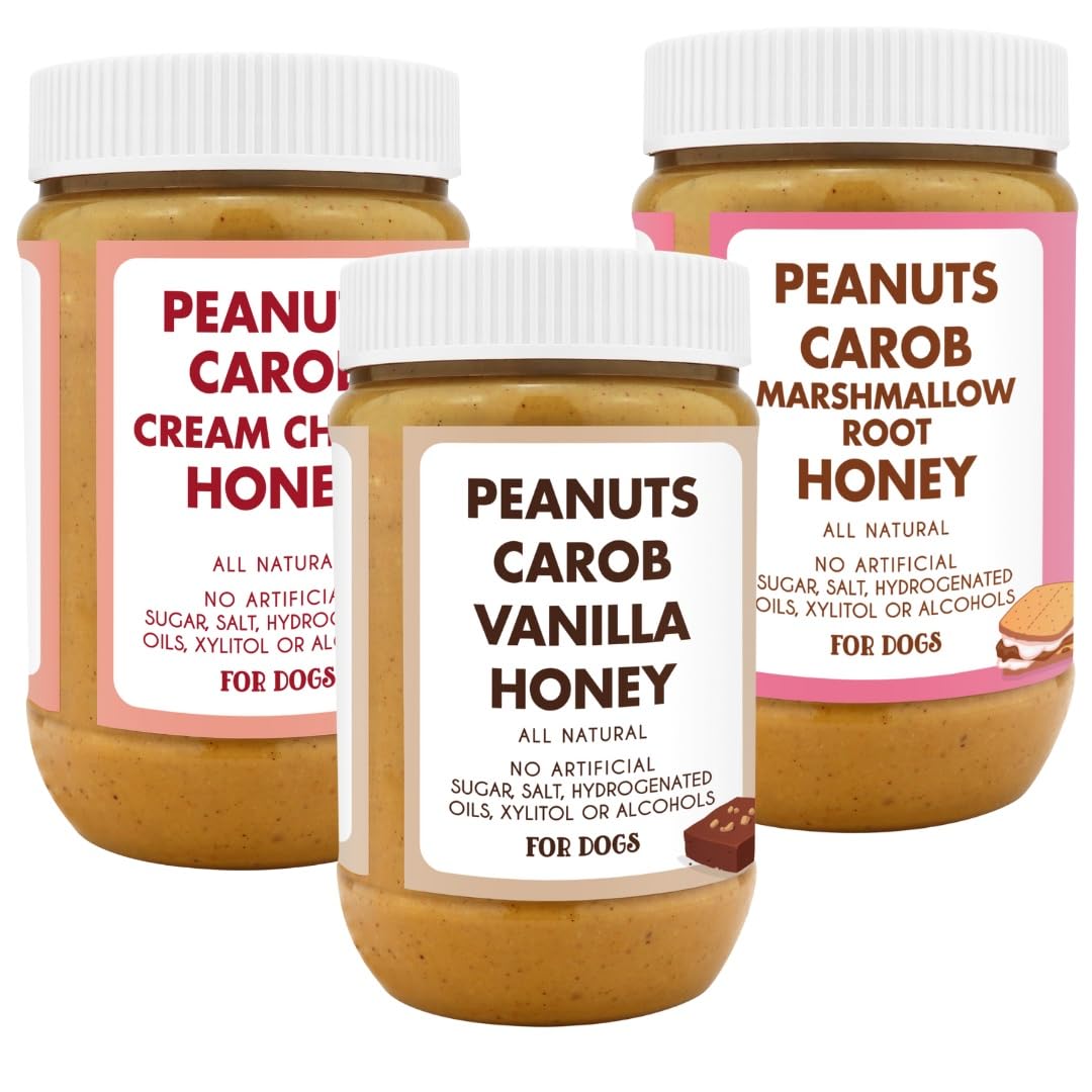 Buddy Budder Brownie Butter jar, smooth spread ideal for lick mats.