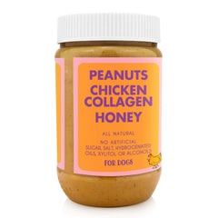 Buddy Budder chicken collagen peanut butter for dogs, versatile and tasty.