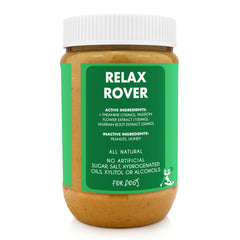 Buddy Budder natural ingredients—peanuts and honey for a simple dog treat.