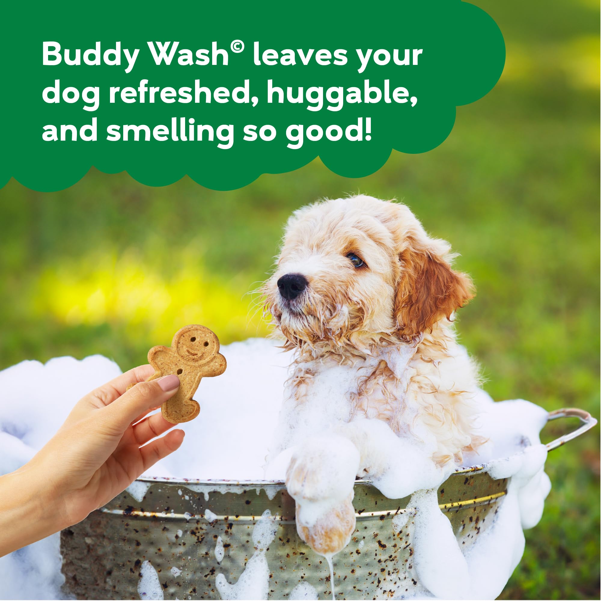 Buddy Grooming Wash packaged set for pet care routine
