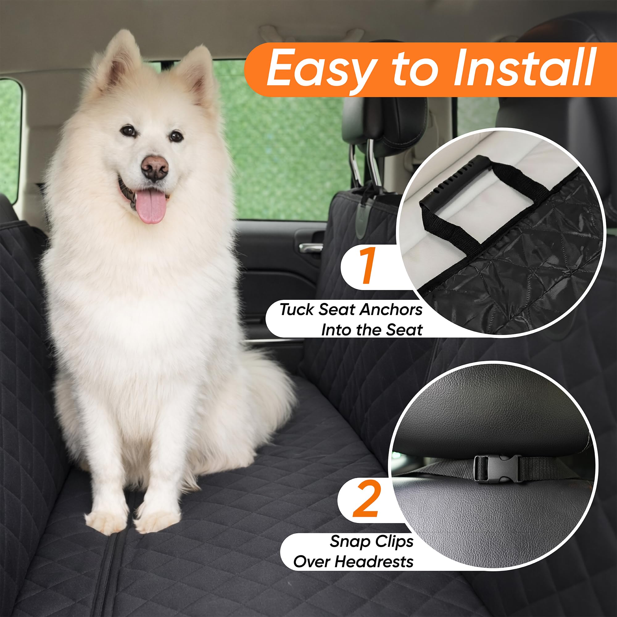 Buddy Ramp side flaps shield seats and doors from spills