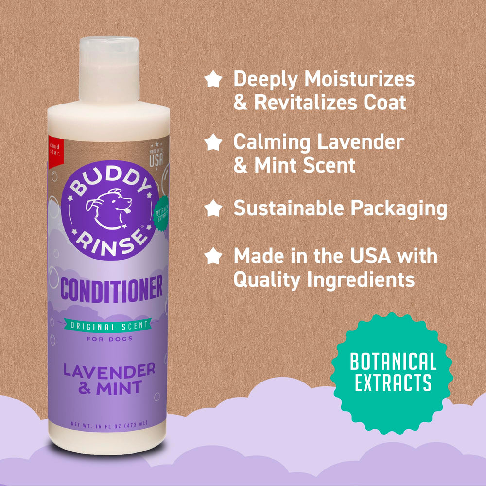 Buddy Rinse made in USA label signals quality and trusted sourcing.