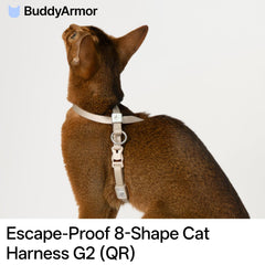 BuddyArmor anti-choke figure-8 design maintains snug straps without restricting movement